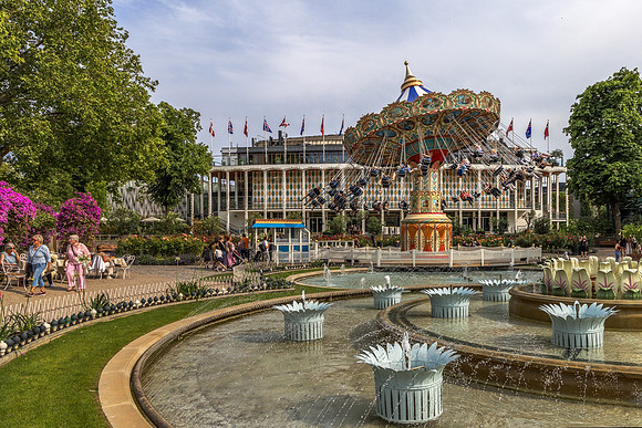 Swing Carousel in Tivoli Gardens