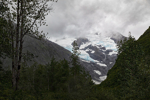 Clouds Over Byron Glacier