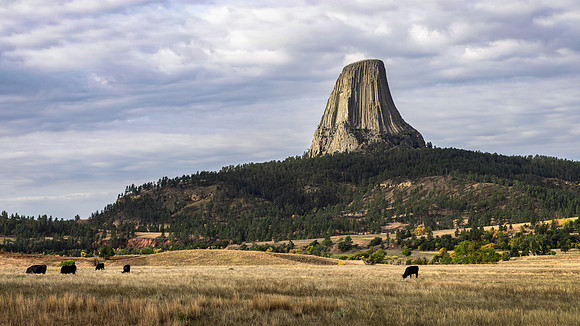 Devils Tower in Wyoming
