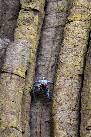 Climbing Devils Tower