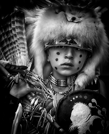 Young Native American Dancer