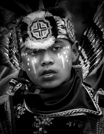 Young Native American Dancer 3
