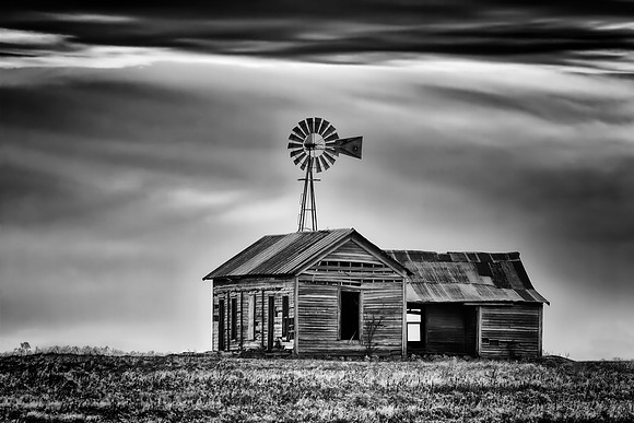Old House on The Prairie