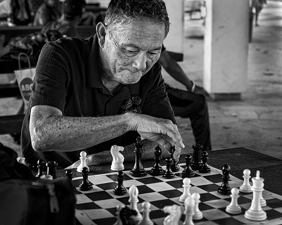 Making His Move