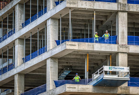 Construction downtown OKC