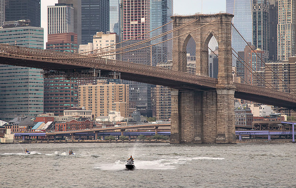 Jet Skiing on the East River